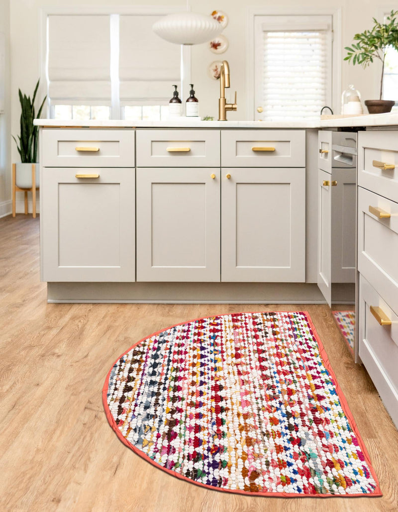 Woven Udaipur Collection Area Rug - Howrah Hearth Multi lifestyle 31