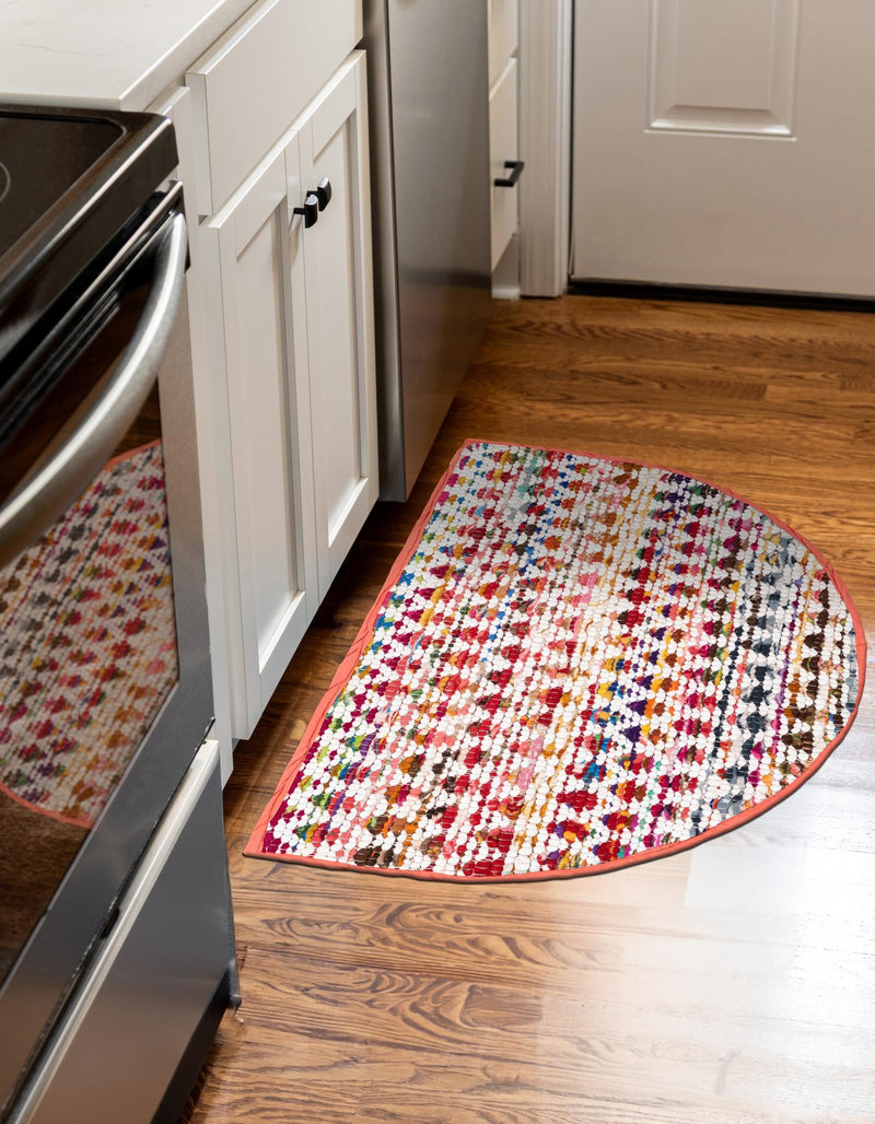 Woven Udaipur Collection Area Rug - Howrah Hearth Multi lifestyle 39