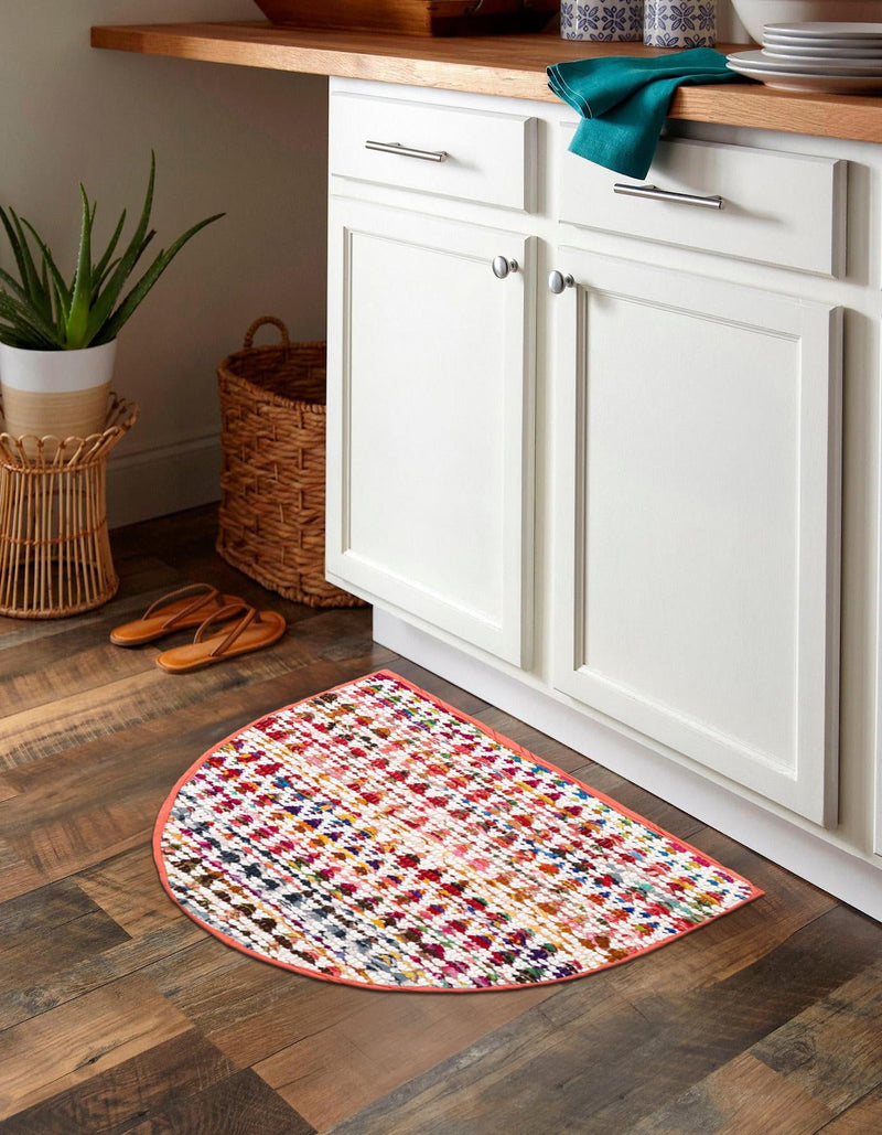 Woven Udaipur Collection Area Rug - Howrah Hearth Multi lifestyle 41