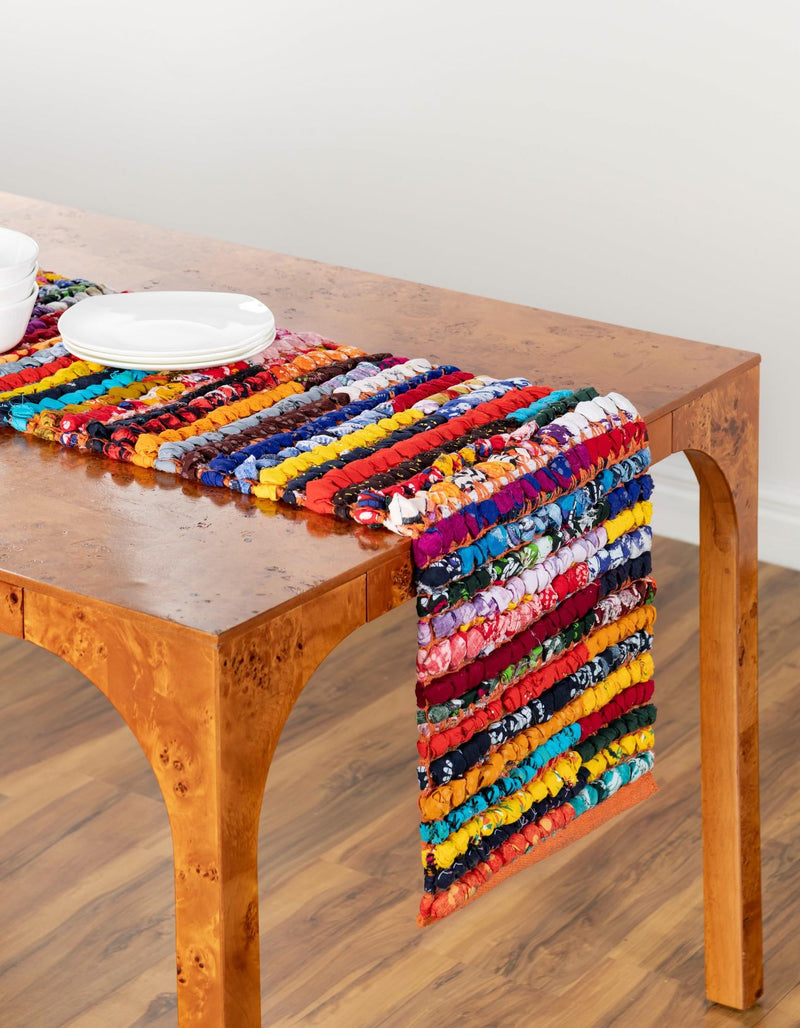 Woven Tapestry Lane Collection Area Rug - Jaipur Table Runner Multi lifestyle 24