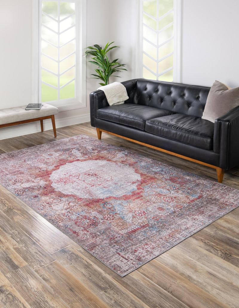 Laguna Sands Collection Area Rug - Catalina Rectangle Multi lifestyle 5