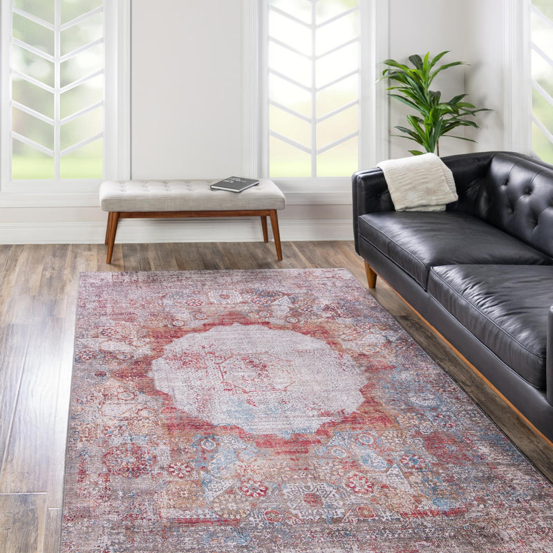 Laguna Sands Collection Area Rug - Catalina Rectangle Multi lifestyle 27