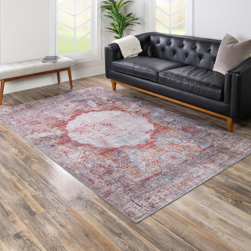 Laguna Sands Collection Area Rug - Catalina Rectangle Multi lifestyle 29