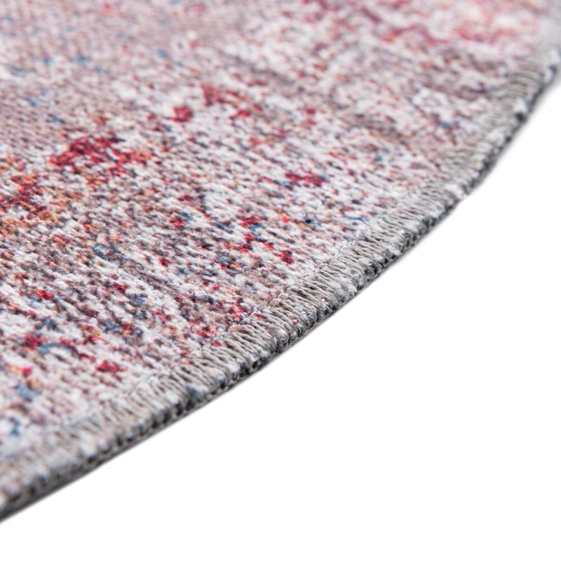 Laguna Sands Collection Area Rug - Catalina Round Multi lifestyle 71
