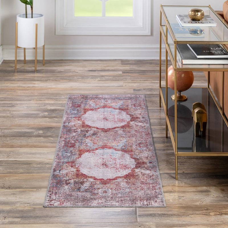 Laguna Sands Collection Area Rug - Catalina Runner Multi lifestyle 139