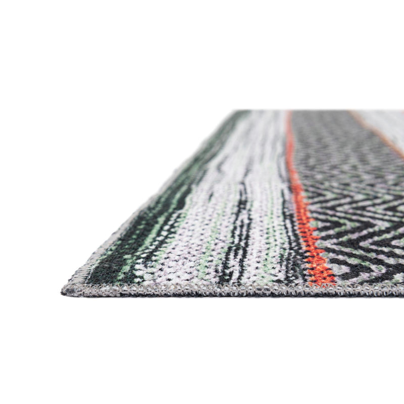Laguna Sands Collection Area Rug - Malibu Rectangle Green lifestyle 12