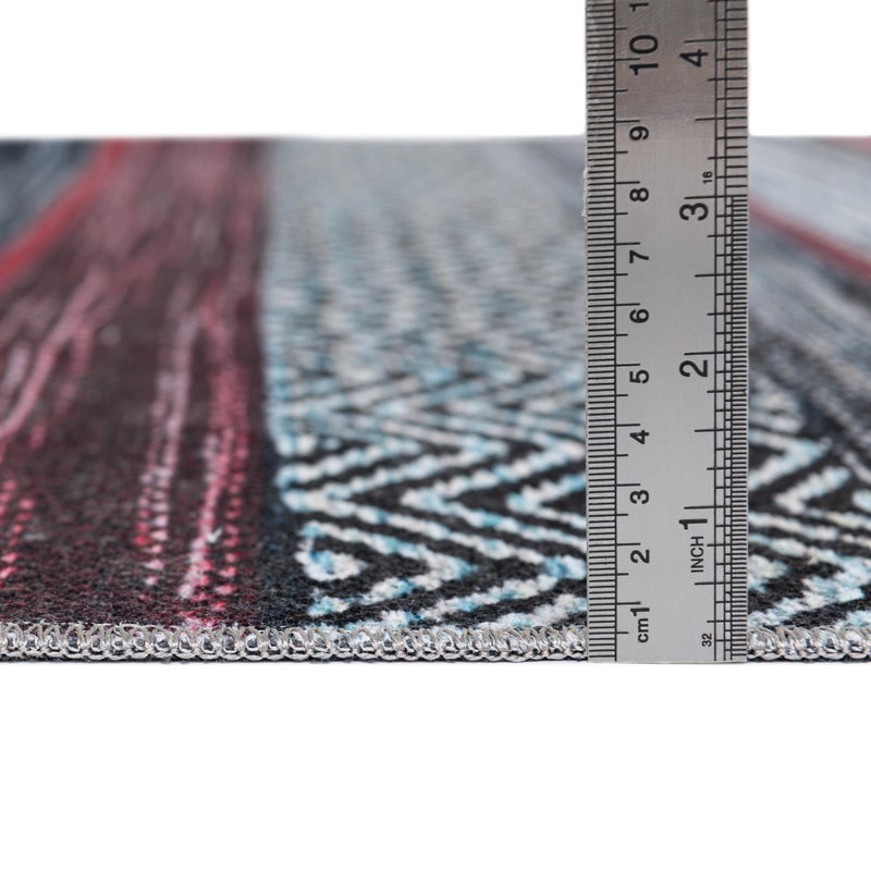 Laguna Sands Collection Area Rug - Malibu Rectangle Navy Blue lifestyle 7