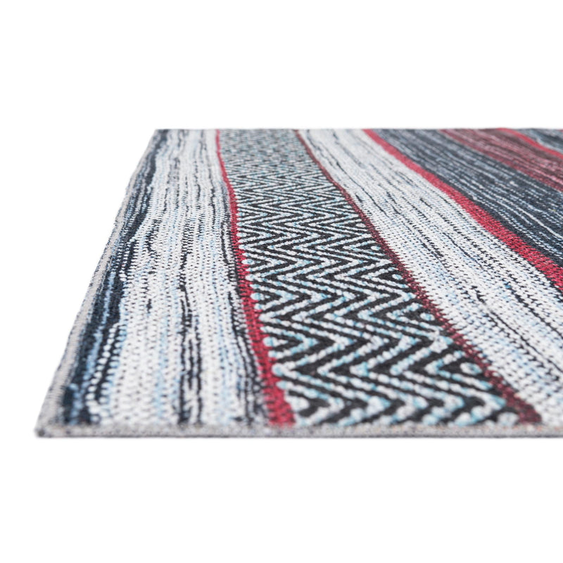 Laguna Sands Collection Area Rug - Malibu Rectangle Navy Blue lifestyle 11