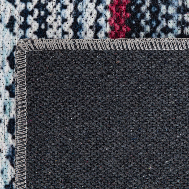 Laguna Sands Collection Area Rug - Malibu Rectangle Navy Blue lifestyle 15
