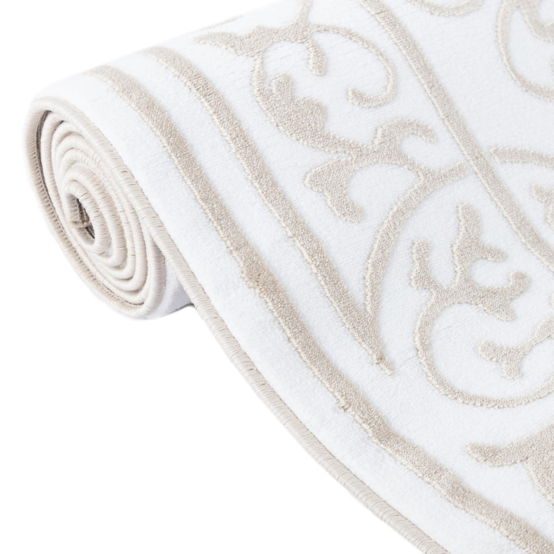 Sanctuary Retreat Collection Area Rug - Retreat Rectangle Snow White lifestyle 29