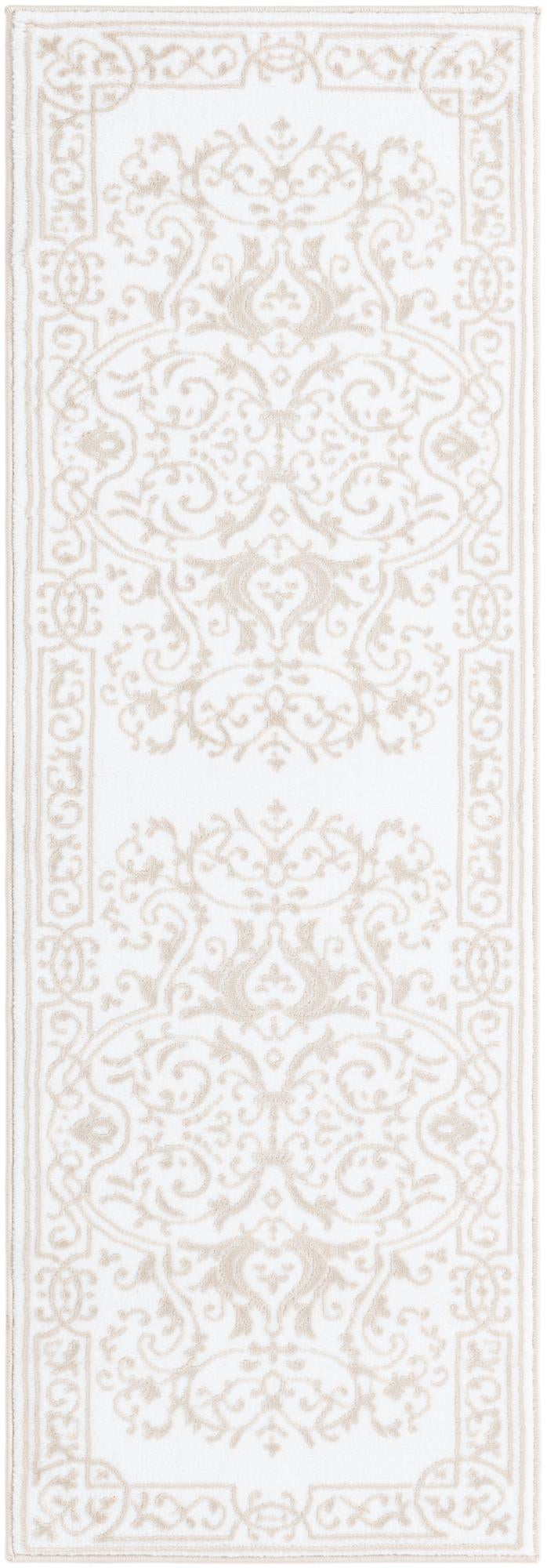 Sanctuary Retreat Collection Area Rug - Retreat Runner Snow White lifestyle 41