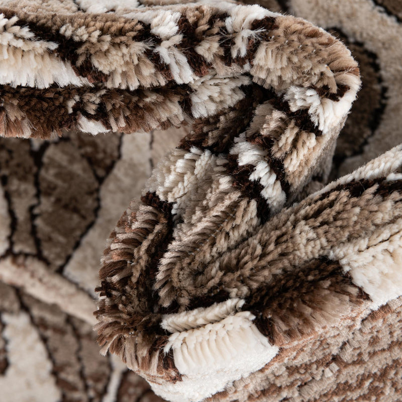 Sanctuary Retreat Collection Area Rug - Retreat Rectangle Chocolate Brown lifestyle 22