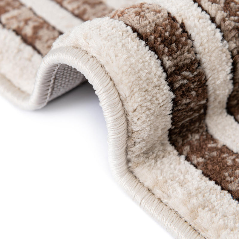 Sanctuary Retreat Collection Area Rug - Retreat Rectangle Chocolate Brown lifestyle 26