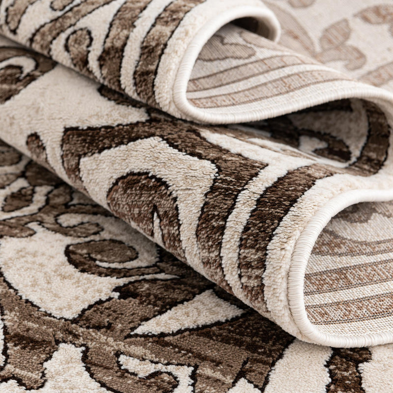 Sanctuary Retreat Collection Area Rug - Retreat Rectangle Chocolate Brown lifestyle 32