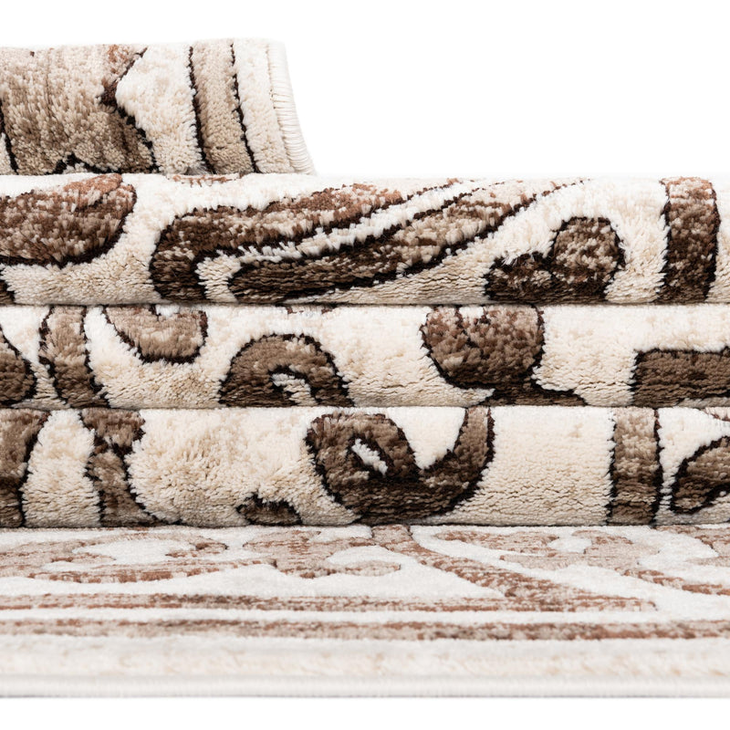 Sanctuary Retreat Collection Area Rug - Retreat Rectangle Chocolate Brown lifestyle 34