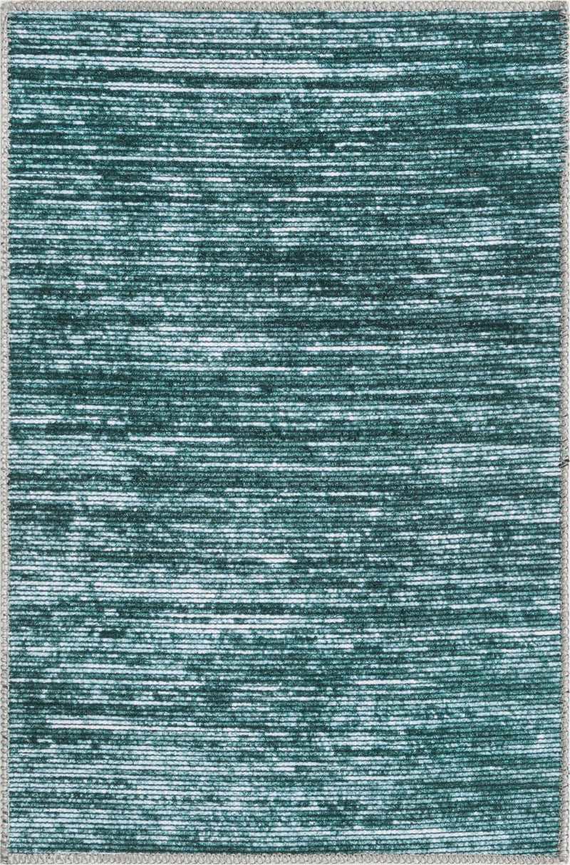 Sahara Essence Collection Area Rug - Oasis (Teal) Rectangle Teal Main