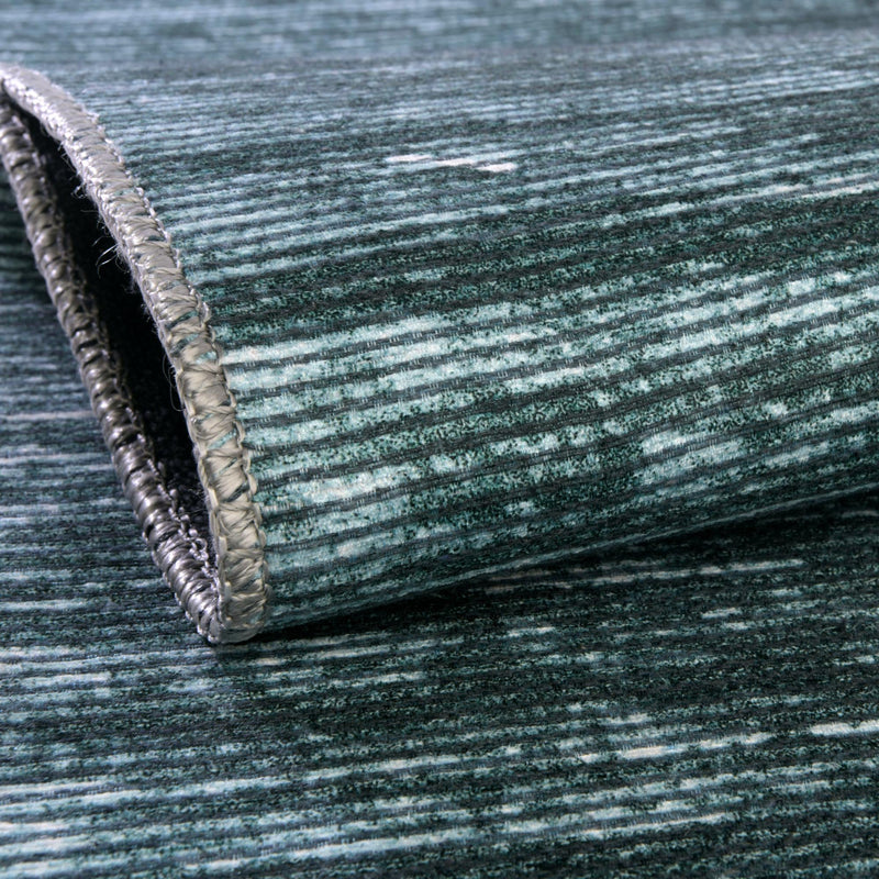 Sahara Essence Collection Area Rug - Oasis (Teal) Rectangle Teal lifestyle 5