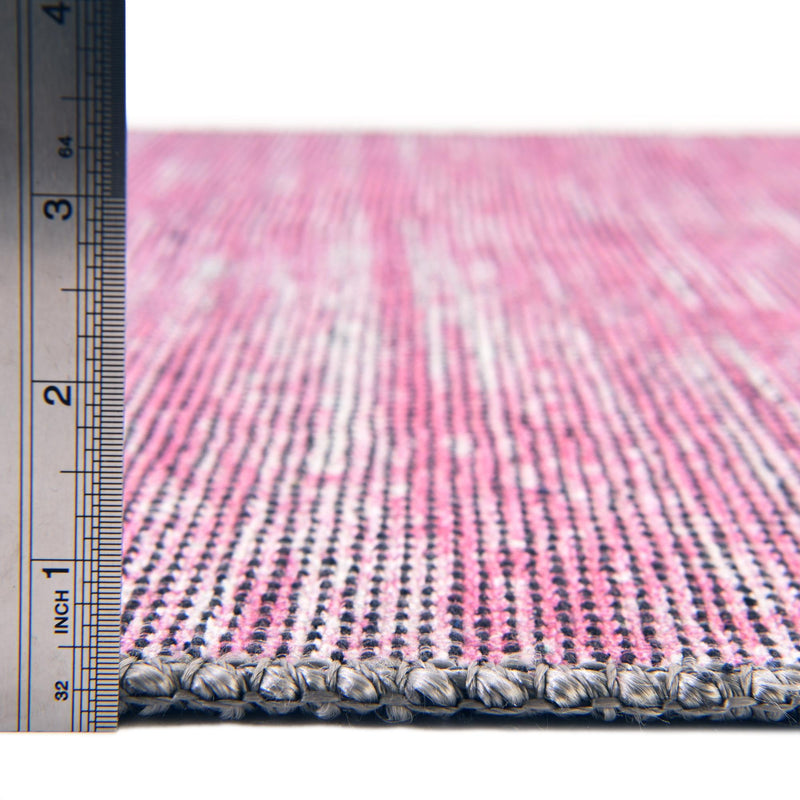 Sahara Essence Collection Area Rug - Oasis (Pink) Rectangle Pink lifestyle 4