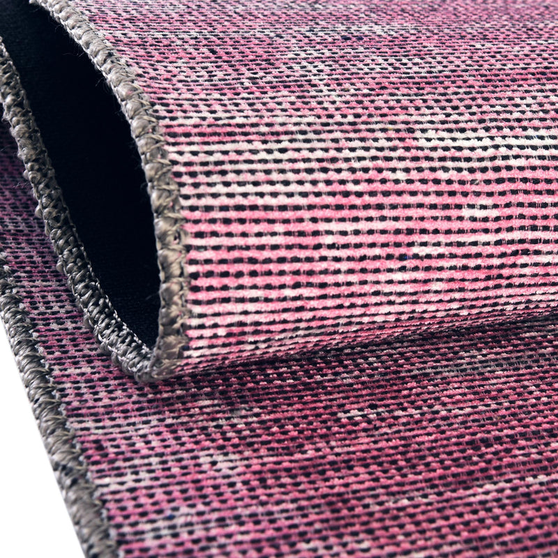 Sahara Essence Collection Area Rug - Oasis (Pink) Rectangle Pink lifestyle 5