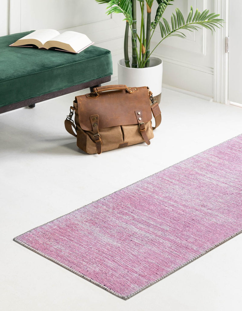 Sahara Essence Collection Area Rug - Oasis (Pink) Runner Pink lifestyle 26