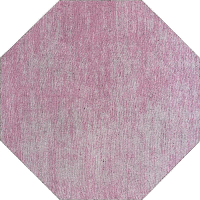 Sahara Essence Collection Area Rug - Oasis (Pink) Octagon Pink lifestyle 19