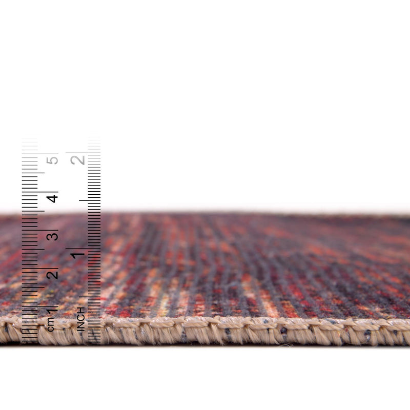 Sahara Essence Collection Area Rug - Oasis (Rust Red) Rectangle Rust Red lifestyle 4