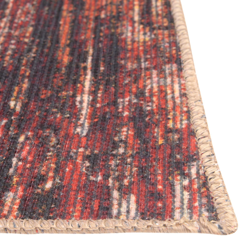 Sahara Essence Collection Area Rug - Oasis (Rust Red) Rectangle Rust Red lifestyle 6