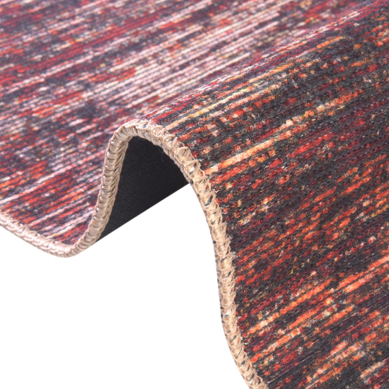 Sahara Essence Collection Area Rug - Oasis (Rust Red) Rectangle Rust Red lifestyle 9
