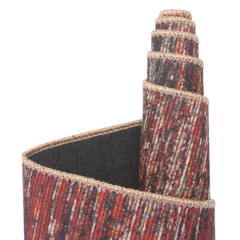 Sahara Essence Collection Area Rug - Oasis (Rust Red) Rectangle Rust Red lifestyle 10