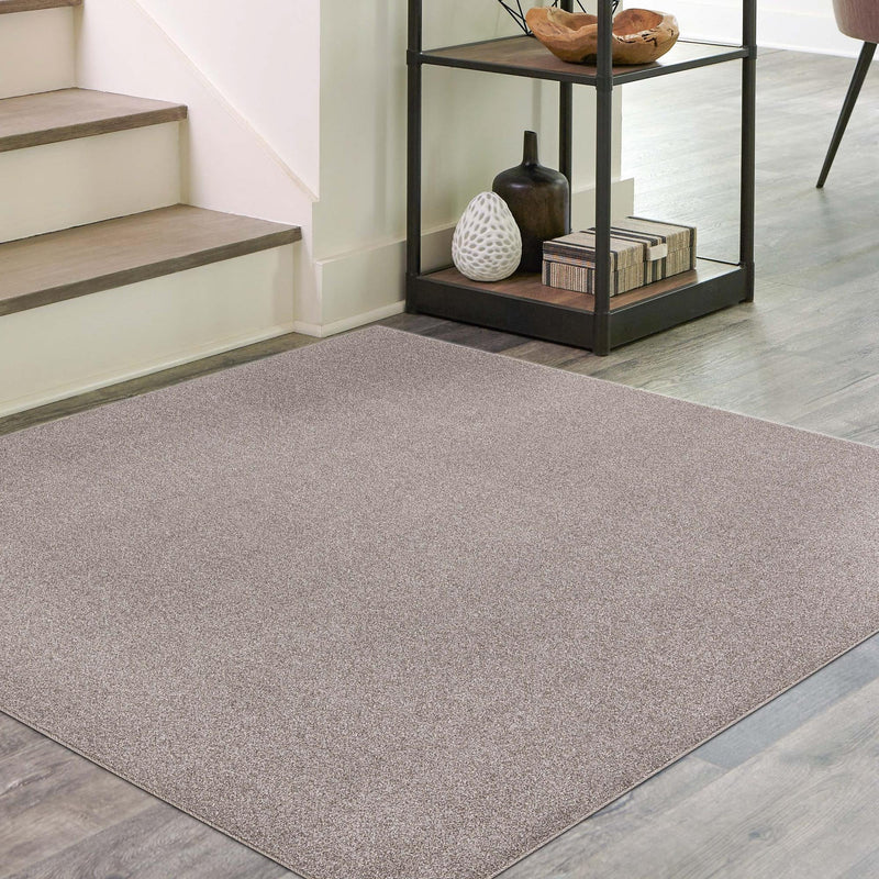 Everyday Elegance Collection Area Rug - Serenity (Ash Gray) Square Ash Gray lifestyle 41