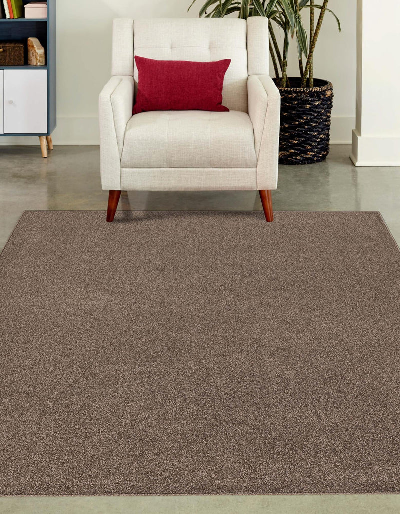 Everyday Elegance Collection Area Rug - Serenity (Hickory Brown) Rectangle Hickory Brown lifestyle 2