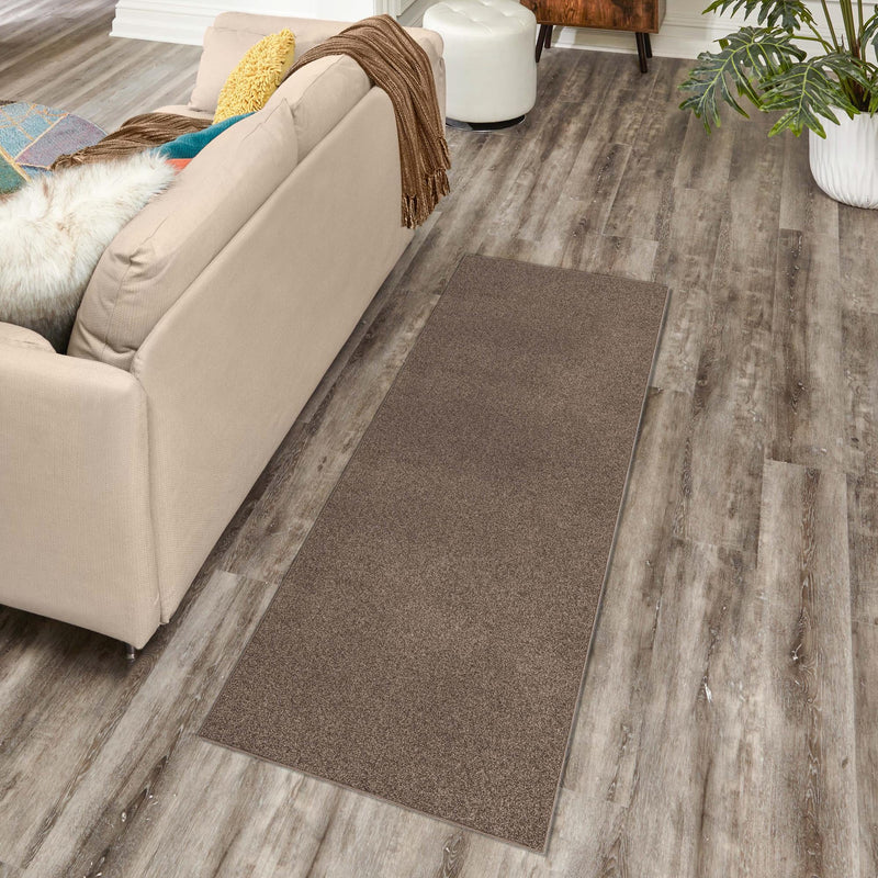 Everyday Elegance Collection Area Rug - Serenity (Hickory Brown) Runner Hickory Brown lifestyle 40