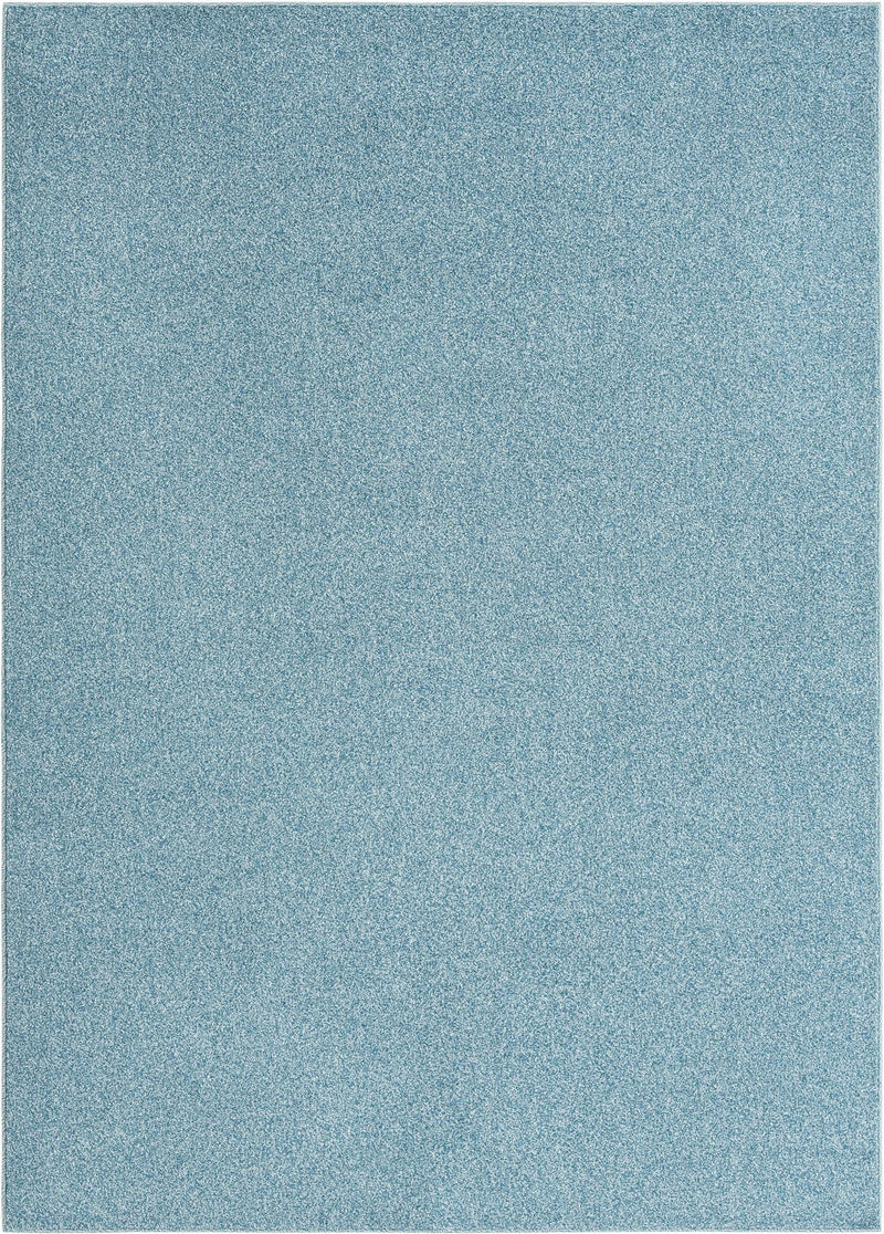 Everyday Elegance Collection Area Rug - Serenity (Santorini Blue) Rectangle Santorini Blue Main