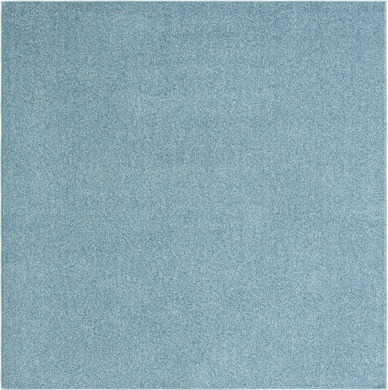Everyday Elegance Collection Area Rug - Serenity (Santorini Blue) Square Santorini Blue lifestyle 15