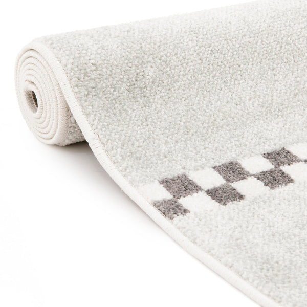 Playful Patterns Collection Area Rug - Confetti Rectangle Gray lifestyle 11