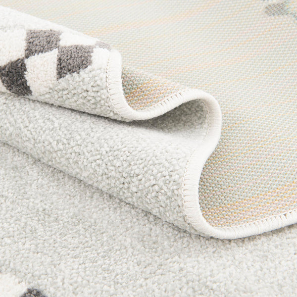 Playful Patterns Collection Area Rug - Confetti Rectangle Gray lifestyle 12