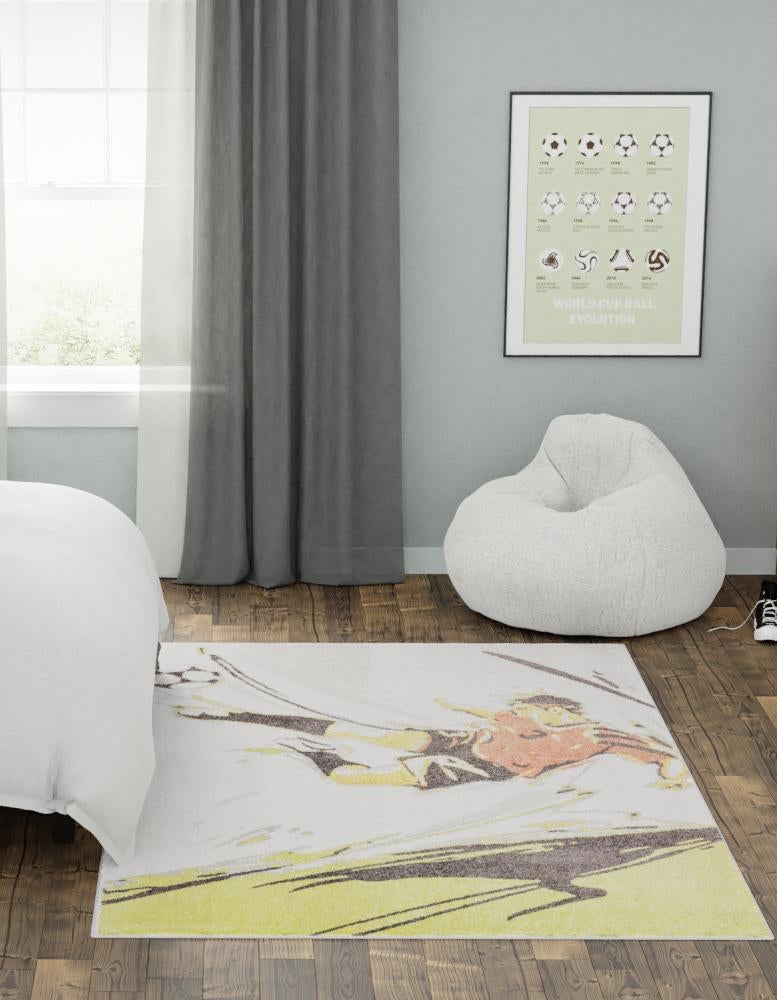 Playful Patterns Collection Area Rug - Mirage Rectangle Gray lifestyle 3