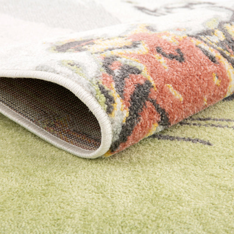 Playful Patterns Collection Area Rug - Mirage Rectangle Gray lifestyle 5
