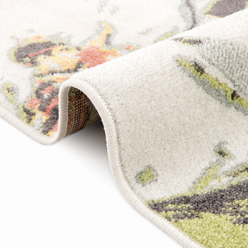 Playful Patterns Collection Area Rug - Mirage Rectangle Gray lifestyle 9
