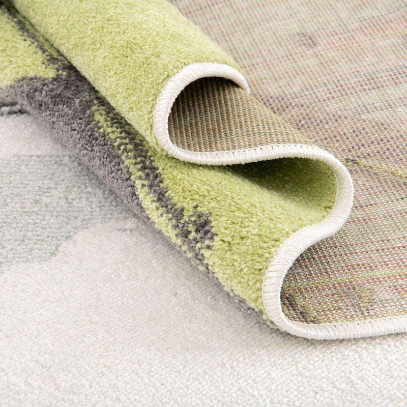 Playful Patterns Collection Area Rug - Mirage Rectangle Gray lifestyle 12
