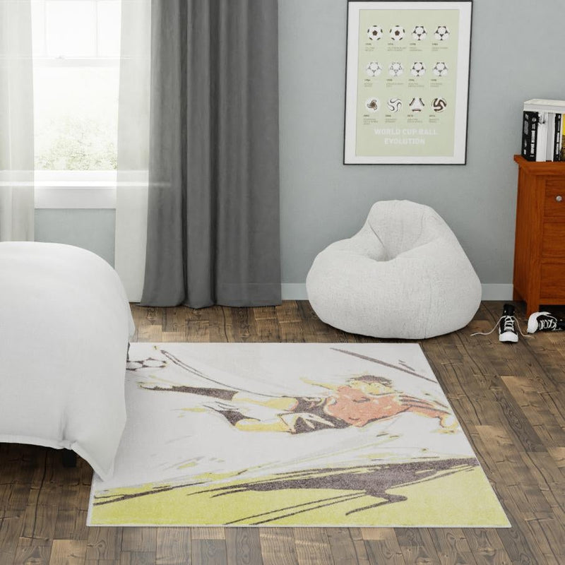 Playful Patterns Collection Area Rug - Mirage Rectangle Gray lifestyle 14