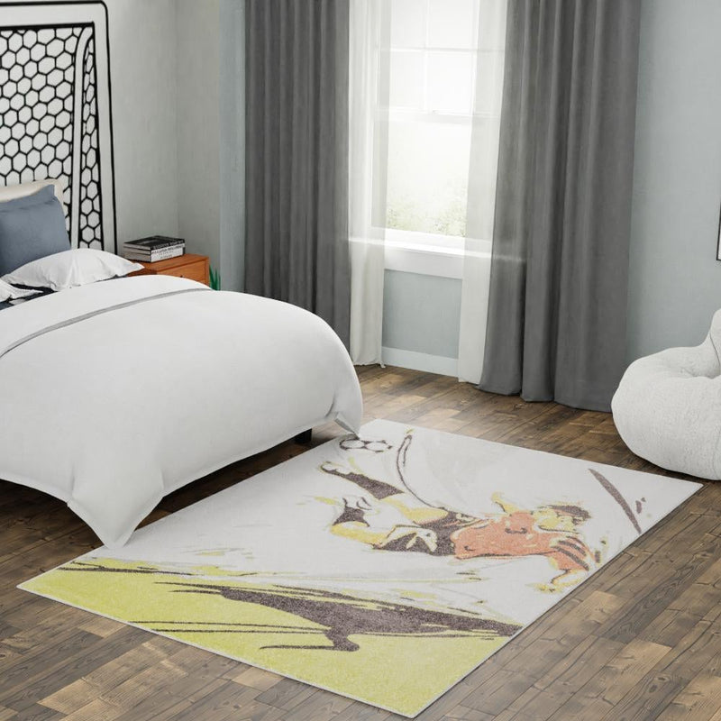 Playful Patterns Collection Area Rug - Mirage Rectangle Gray lifestyle 15