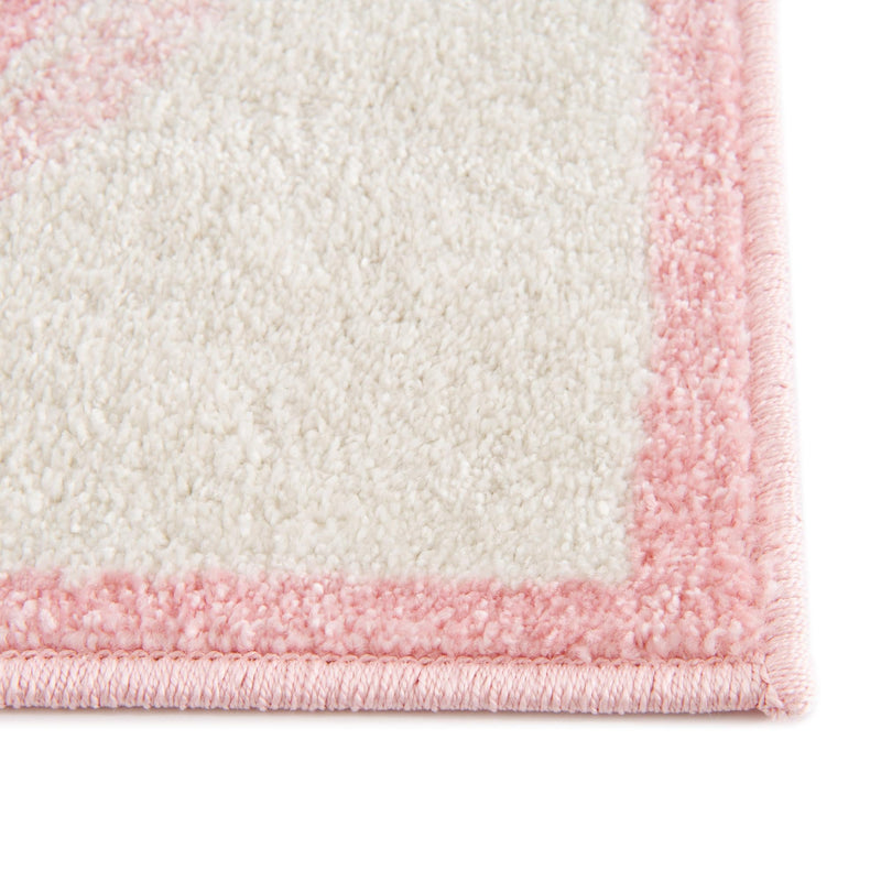 Playful Patterns Collection Area Rug - Swirl Rectangle Ivory lifestyle 6