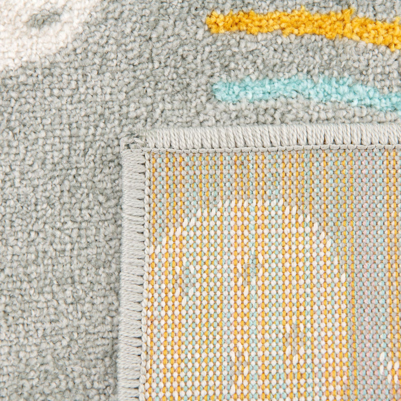 Playful Patterns Collection Area Rug - Pixel Rectangle Gray lifestyle 16