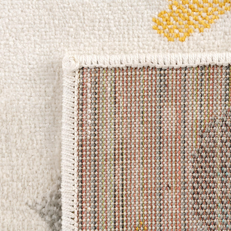 Playful Patterns Collection Area Rug - Pixel Rectangle Ivory lifestyle 15