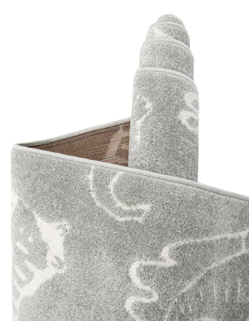 Playful Patterns Collection Area Rug - Spectrum Rectangle Gray lifestyle 20