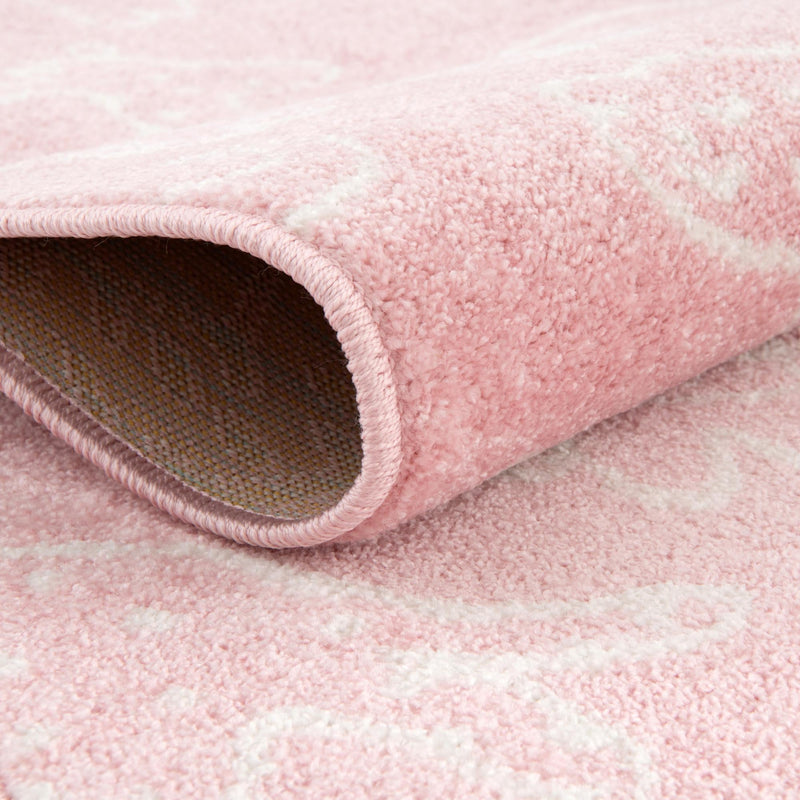 Playful Patterns Collection Area Rug - Spectrum Rectangle Pink lifestyle 9