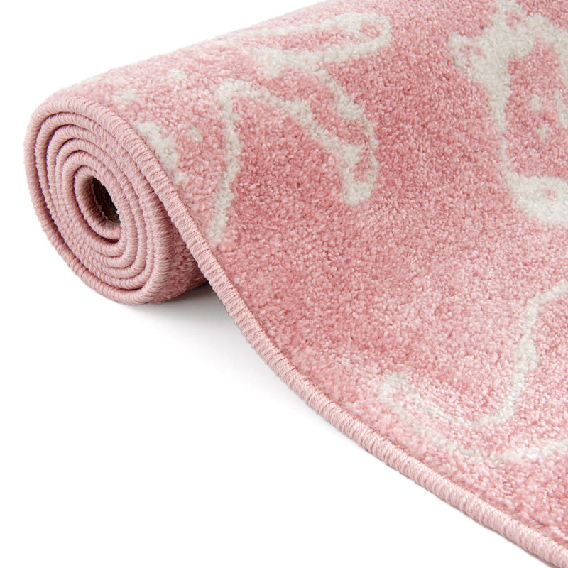 Playful Patterns Collection Area Rug - Spectrum Rectangle Pink lifestyle 21