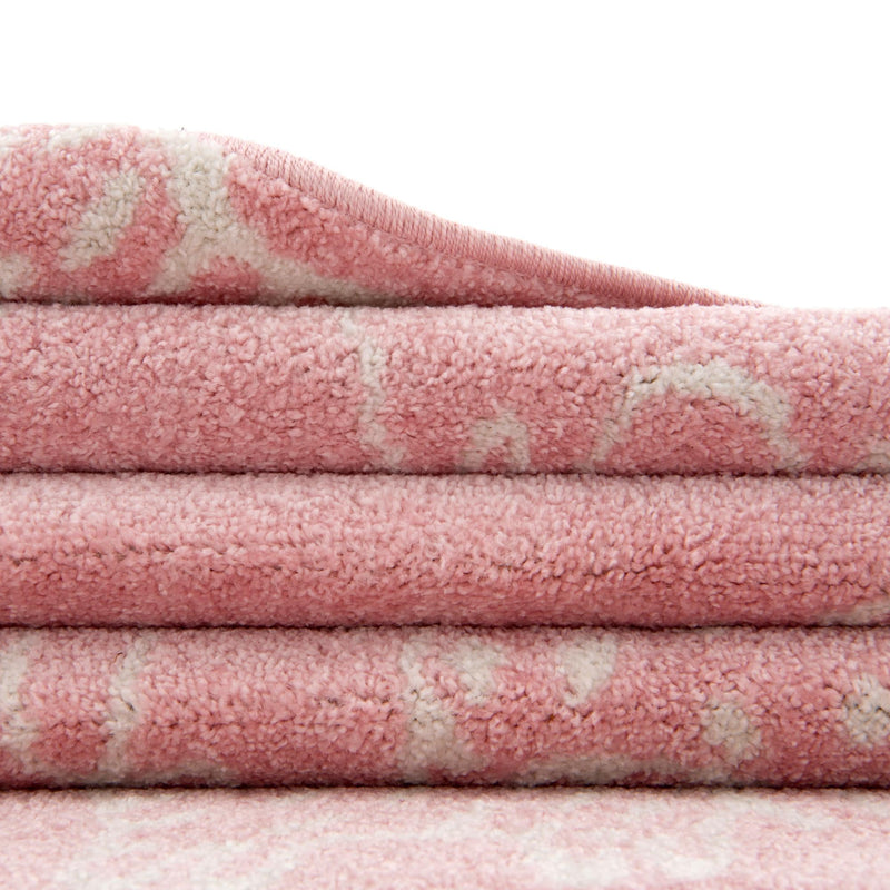 Playful Patterns Collection Area Rug - Spectrum Rectangle Pink lifestyle 25