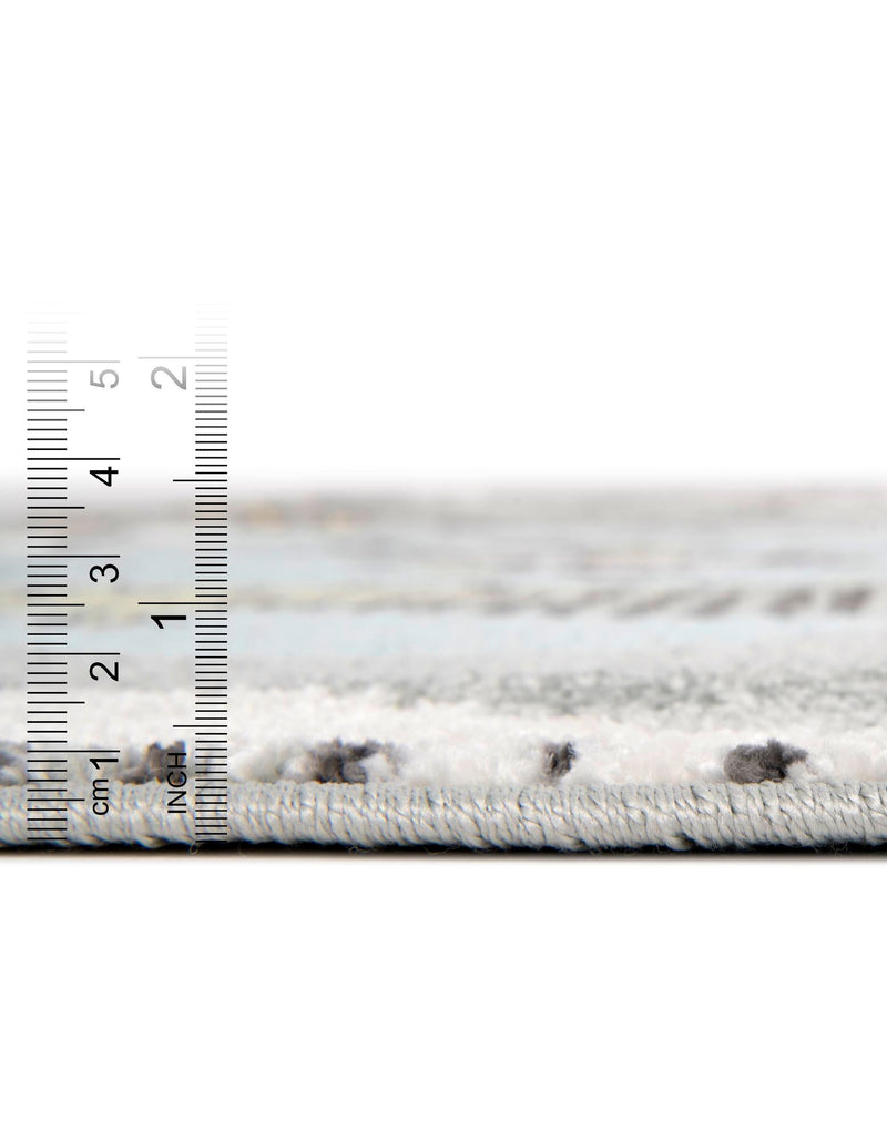 Playful Patterns Collection Area Rug - Enigma Rectangle Gray lifestyle 4